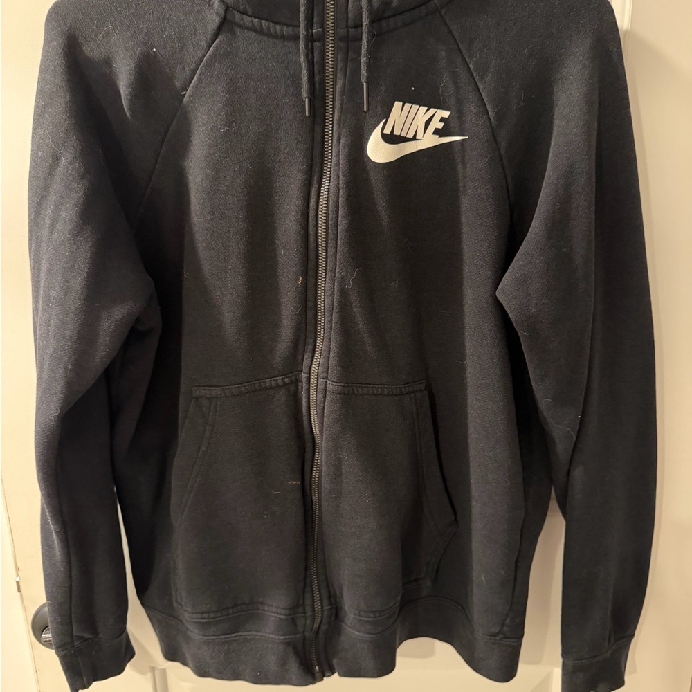 Nike Black Full-Zip Hoodie